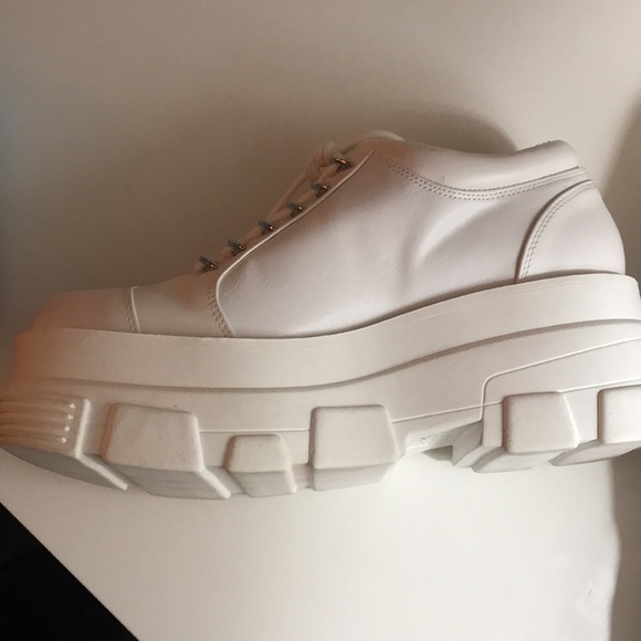 Zara Chunky Platform Shoe Size 9 - Picture 5 of 8